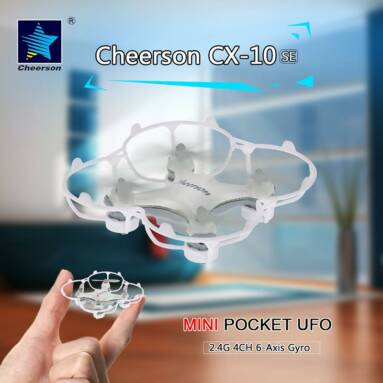 46% OFF Cheerson CX-10SE 2.4G 4CH 6-Axis Gyro Mini Drone,limited offer $10.85 from TOMTOP Technology Co., Ltd