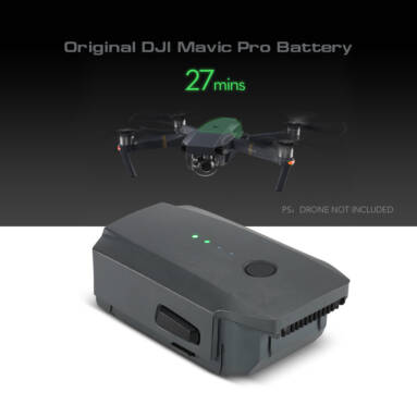 $20 Off Original DJI Mavic Part 26 11.4V 3830mAh 3S Intelligent Flight Battery for DJI Mavic Pro FPV Drone,limited offer $69.99(Code:TTRM7901) from TOMTOP Technology Co., Ltd