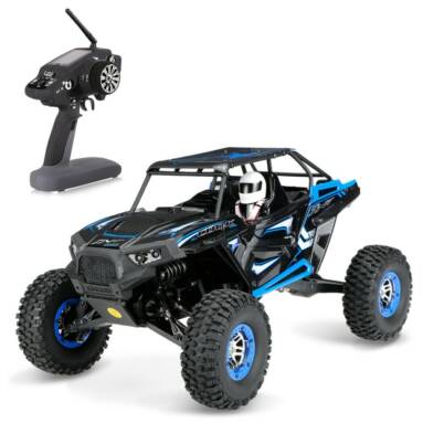 $22 Off Original Wltoys 10428-B 1/10 2.4G 2CH 4WD 30km/h Brushed Off-road Rock LED Lights RTR RC Climbing Car,free shipping $137.99(Code:TT7936EU) from TOMTOP Technology Co., Ltd