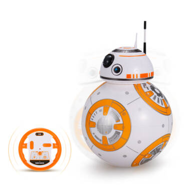 Only $20.8 For BB-8 2.4GHz RC Robot Ball Remote Control Planet Boy from RCMOMENT