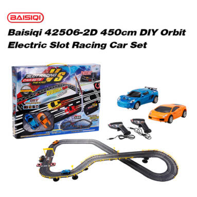 $6 Off Baisiqi 42506-2D Electric Two Slot Racing Car Overdrive Starter Kit,free shipping $39.99(Code:TT8157) from TOMTOP Technology Co., Ltd