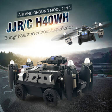 Get 14% Off For JJR/C H40WH Wifi FPV 2.4G 6 Axis Gyro Headless Altitude Hold RC Tank RC Quadcopter from RCMOMENT