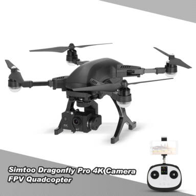 Only $379.99 For SIMTOO Dragonfly 16MP Camera 4K Brushless Wifi FPV Quadcopter from RCMOMENT