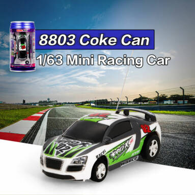 7.99$ for Coke Can 1/63 Speed Mini Racing Radio Control Car from RCMOMENT