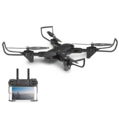 $5 Discount On New DM IN107S 2.4G 4CH Wifi FPV Foldable Selfie RC Quadcopter! from Tomtop
