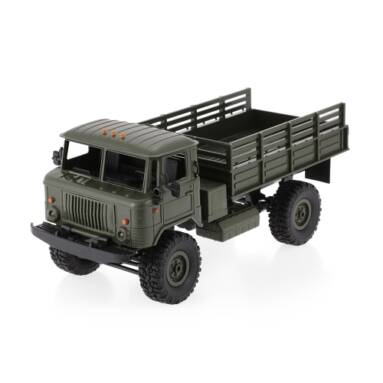 $4.00 OFF for WPL B-24 1/16 RC Military Truck Rock Crawler Army Car Kit ! from RCmoment.com INT