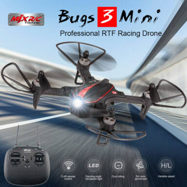 Get 20$ off  for MJX Bugs 3 mini drone Only 82.99$ with code  + free shipping from RCMOMENT