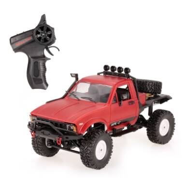 $5 Discount On WPL C14 1/16 2.4GHz 4WD RC Crawler Off-road Semi-truck Car! from Tomtop INT