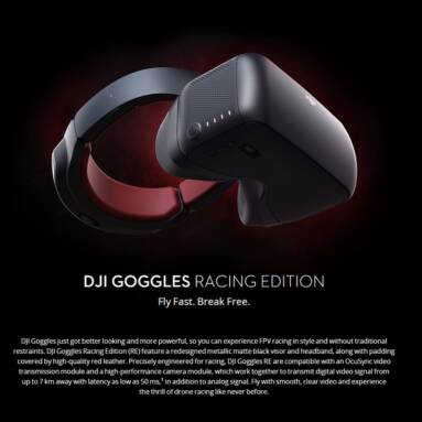 $40 OFF DJI VR Goggles Dual 1080P HD Racing Edition Verson,free shipping $609(Code:DJIRACE) from TOMTOP Technology Co., Ltd