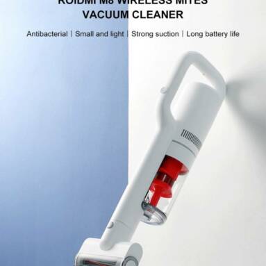 €74 with coupon for ROIDMI M8 Cordless Mite Remover Vacuum Cleaner 18000Pa Vacuum Degree DC Brushless Digital Motor from Xiaomi Youpin EU CZ Warehouse from BANGGOOD