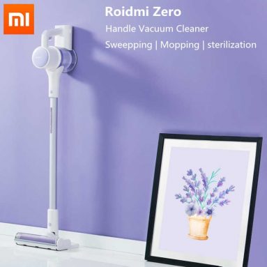 € 196 mit Gutschein für ROIDMI Zero 3 in 1 Staubsauger-Mopp, Kehrmaschine, kabellose Sterilisation 22000 Pa Saugleistung, bürstenloser Motor mit 10 U / min, 1.55 kg Leichtgewicht, 60 Minuten lange Akkulaufzeit von Xiaomi Youpin aus dem EU CZ-Lager BANGGOOD