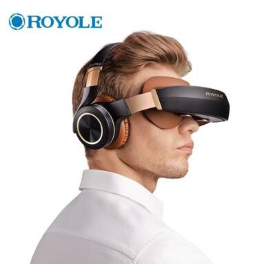 €366 with coupon for ROYOLE MOON All In One 3D VR Headset Dual 1080P FHD Display Moon OS Active Noise Cancelling Headphones Touch Control 3D Cinema Wi-Fi Bluetooth HDMI – White EU WAREHOUSE from GEEKBUYING