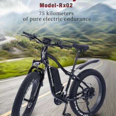 €1147 with coupon for RUICANJIE RX02 48V 16Ah 1000W 26 Inch Tire Electric Bicycle 45km/h Max Speed 75km Mileage Range 150kg Max Load Electric Bike from EU CZ warehouse BANGGOOD