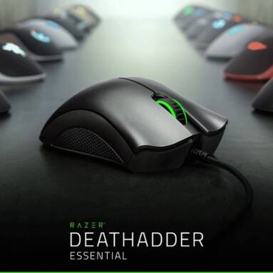 $26 with coupon for  Razer DeathAdder Essential Optical Professional Grade Gaming Mouse Ergonomic Right-handed Design 6400 Adjustable DPI – Black from GEEKBUYING