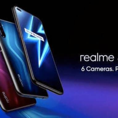 €247 with coupon for Realme 6 Pro EU Version 6.6 inch FHD+ 90Hz Ultra Smooth Display NFC Android 10 4300mAh 64MP AI Quad Camera 6GB 128GB Snapdragon 720G 4G Smartphone from BANGGOOD