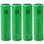 4 x US18650NC1 18650 3.7V 2900mAh Rechargeable Li - ion Battery 10A Discharge