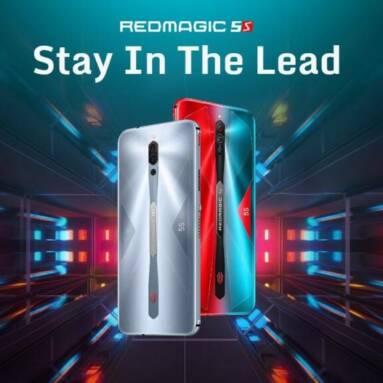 €549 with coupon for RedMagic 5S 8GB+128GB Smartphone Global Version from REDMAGIC Official Store