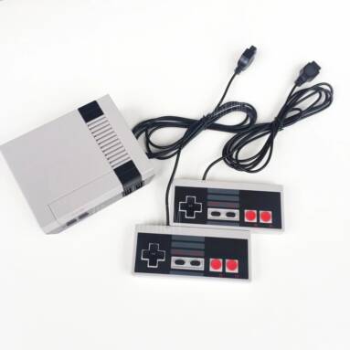 $22 with coupon for Retro Classic Handheld Game Player Family TV Video Game Console Childhood Built-In 500 Games Mini Console  –  GRAY from GearBest