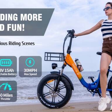 €848 with coupon for Ridstar MN20 Electric Bike from EU warehouse BANGGOOD