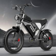 €856 with coupon for Ridstar Q20 Electric Bike 48V 15AH Battery 1000W from EU warehouse BANGGOOD