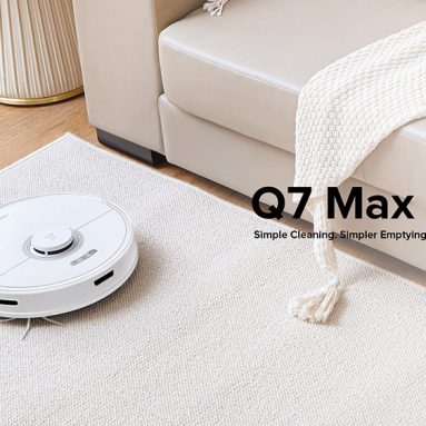 €329 Roborock Q7 Max 로봇 진공 청소기 4200Pa 흡입력 청소 및 물걸레 진공 청소기 WiFi 앱 제어 EU 창고에서 카펫 청소 EDWAYBUY
