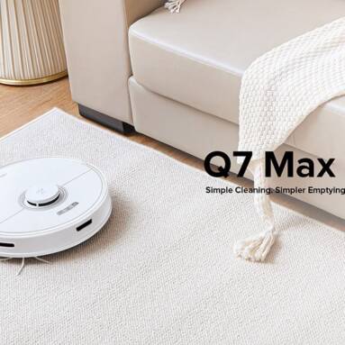 €335 with coupon for Roborock Q7 Max LiDAR Navigation Robot Vacuum Cleaner from EU warehouse GSHOPPER
