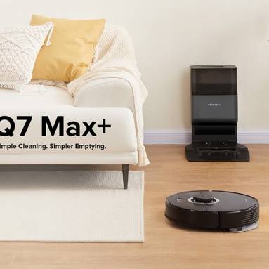 €444 with coupon for Roborock Q7 Max+ LiDAR Navigation Robot Vacuum Cleaner With Auto-Empty Dock Pure Self Dust Emptying Recharging Dock from EU warehouse GEEKMAXI