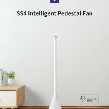 €102 with coupon for Rosou SS4 Intelligent Pedestal Fan Mijia Mi Hone APP Control Remote Control DC Motor [XIAOMI Ecological Chain] from BANGGOOD