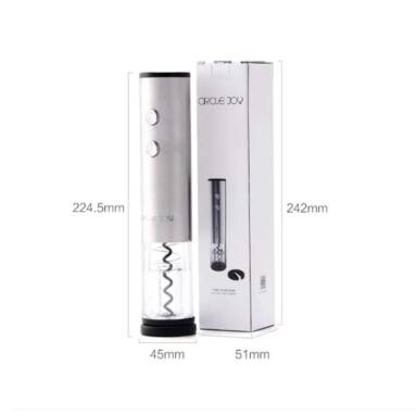 $20 with coupon for Round Stainless Steel Electric Wine Bottle Opener from Xiaomi from GearBest