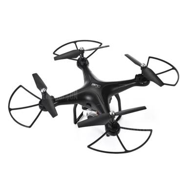 $35 with coupon for S10 WiFi FPV 2.4GHz 4-channel RC Drone – RTF  –  BLACK from GearBest
