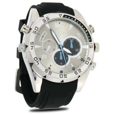 72% OFF 1080P Hidden Spy Wrist Waterproof Watch,limited offer $16.99 from TOMTOP Technology Co., Ltd