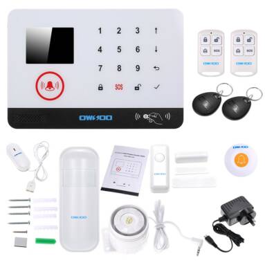 $6 OFF OWSOO Alarm Security System,free shipping $61.99(Code:SDAS06) from TOMTOP Technology Co., Ltd