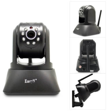$5 OFF EasyN 720P  WIFI Pan Tilt HD IP Camera,free shipping $17.99 (Code:SWICBM5) from TOMTOP Technology Co., Ltd