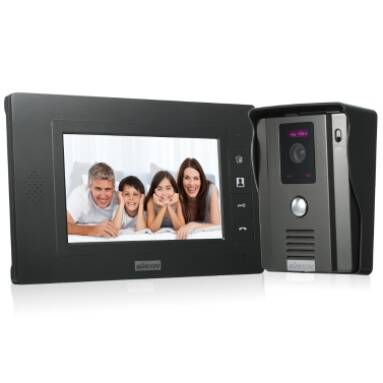 7$ OFF for KKmoon 7 inch Wired Video Doorbell! from Tomtop INT