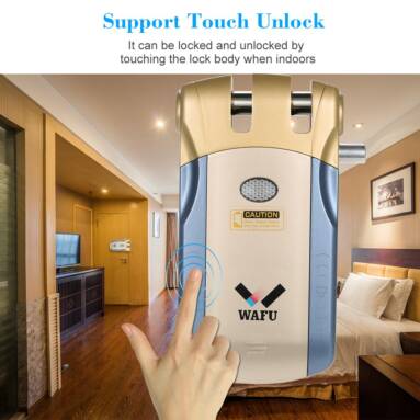 $10 OFF WAFU Invisible Keyless Door Lock,free shipping $85.99(Code:SRMAS10) from TOMTOP Technology Co., Ltd