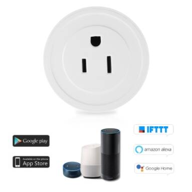 Скидка 20% на 1Pack Wi-Fi Wireless Mini Smart Plug! from Tomtop INT
