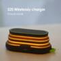 S20 10W Fast Charging Wireless Charger + 5000mAh Power Bank + Night Light + Mobile Phone Holder for iPhone Xiaomi Phone Charger
