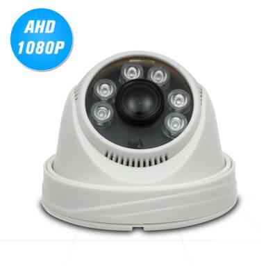 52% OFF 1080P AHD Dome CCTV Camera,limited offer $20.59 from TOMTOP Technology Co., Ltd