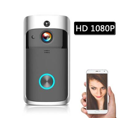53% OFF HD 1080P WiFi Smart Wireless DoorBell,limited offer $41.79 from TOMTOP Technology Co., Ltd