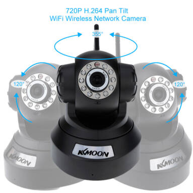 71% OFF KKmoon 720P HD H.264 1MP IP Camera Baby Monitor,limited offer $20.99 from TOMTOP Technology Co., Ltd