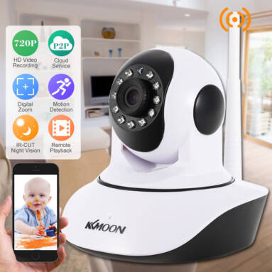 $9 OFF KKmoon? HD IP Camera Baby Monitor,free shipping $26.99(Code:SDBMIC9) from TOMTOP Technology Co., Ltd