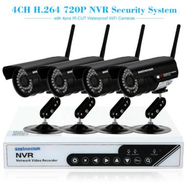 81% OFF szsinocam NVR Kit Security System,limited offer $79.99 from TOMTOP Technology Co., Ltd