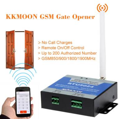 46% OFF + Extra $4 OFF KKMOON GSM Gate Opener(Code: TTS2) from TOMTOP Technology Co., Ltd
