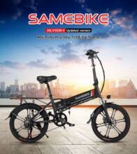 €749 with coupon for SAMEBIKE 20LVXD30-II Electric Bike Shimano 5 speed 48V 10.4AH Battery 350W Motor 20 Inches Tyres Lithium Battery with Remote Control (One Year Warranty) from EU warehouse GEEKBUYING