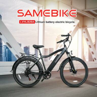 €1007 with coupon for SAMEBIKE LVHLB26A E-bike Mountain Bike from EU warehouse GEEKBUYING