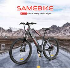 €836 with coupon for SAMEBIKE MY-275 10.4Ah 500W 48V 27.5inch Electric Bike 20mph Top Speed 80km Mileage Range Max Load 150kg from EU warehouse TOMTOP