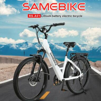 €1005 with coupon for SAMEBIKE RS-A01 Electric Bike from EU CZ warehouse BANGGOOD