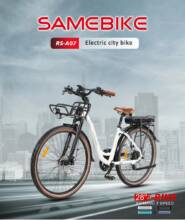 €949 with coupon for SAMEBIKE RS-A07 Electric Bike from EU warehouse GEEKBUYING