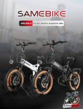 €1179 with coupon for SAMEBIKE XWLX09-II Mountain Electric Bike from EU warehouse GEEKBUYING