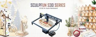 €329 with coupon for SCULPFUN S30 PRO 10W Laser Engraver with Automatic Air-assist System Engraving Machine from EU warehouse GEEKBUYING